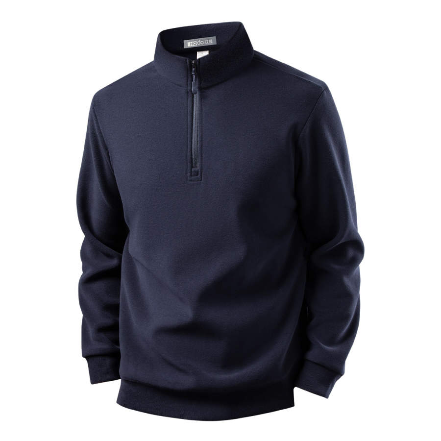 Hodo Sweatshirts Men's Stand Collar Moderate