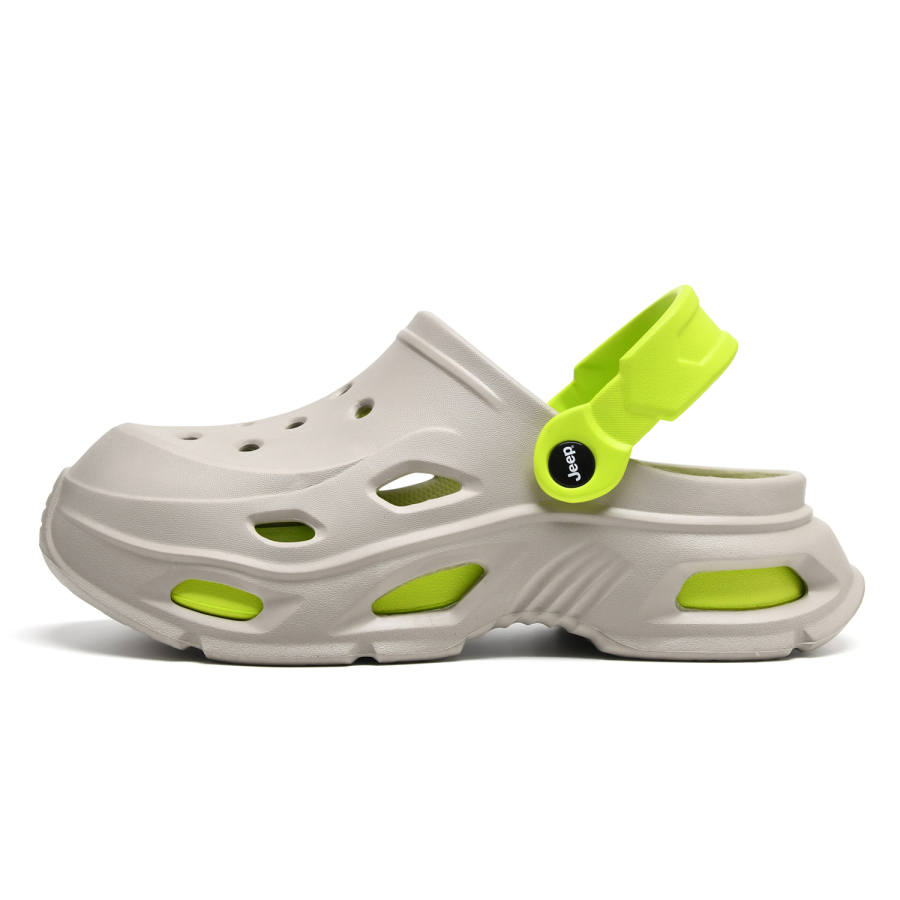 Jeep Jeep EVA Clogs Men's Gray Green