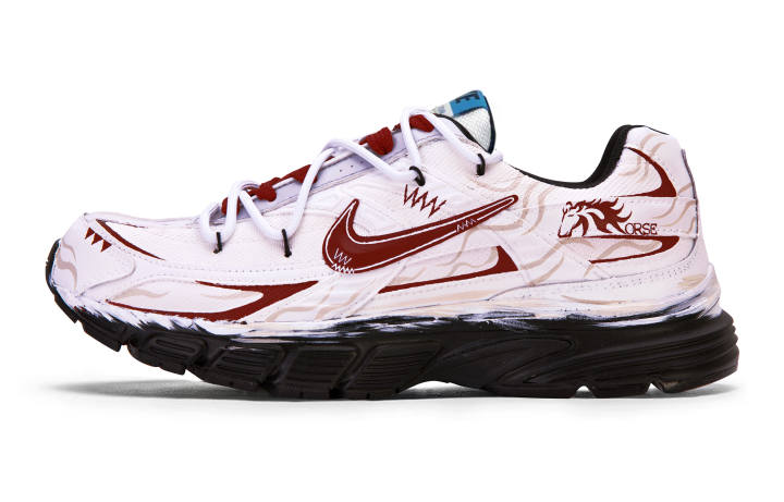 Nike Nike Initiator Low top Casual Running Shoes Men's Burgundy Ecru