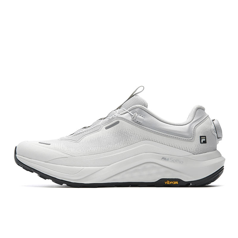 FILA BOA WOLF 2+ Cushioning Abrasion Resistant Coverage Lightweight Low top Outdoor Shoes Men's Haze Gray