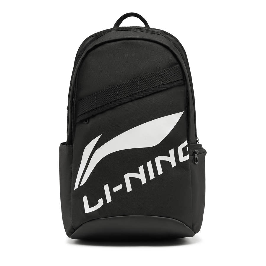 Li-Ning Li Ning Polyester Backpack Unisex Basic Black