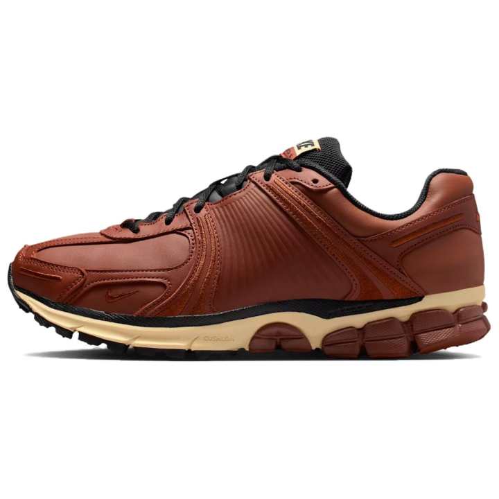 Nike Nike Zoom Vomero 5 Leather Running Shoes Unisex Brown