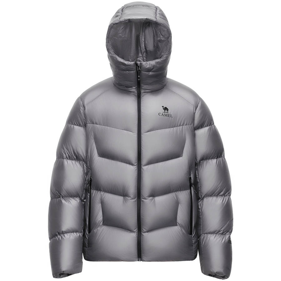 CAMEL CAMEL Down Jackets Unisex Hooded Moderate Down Jacket