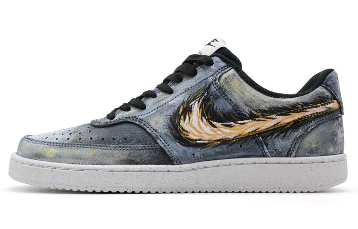 Nike Nike Court Vision Low Gilded Slip Resistant Cushioning Abrasion Resistant Slip Resistant Cushioning Abrasion Resistant