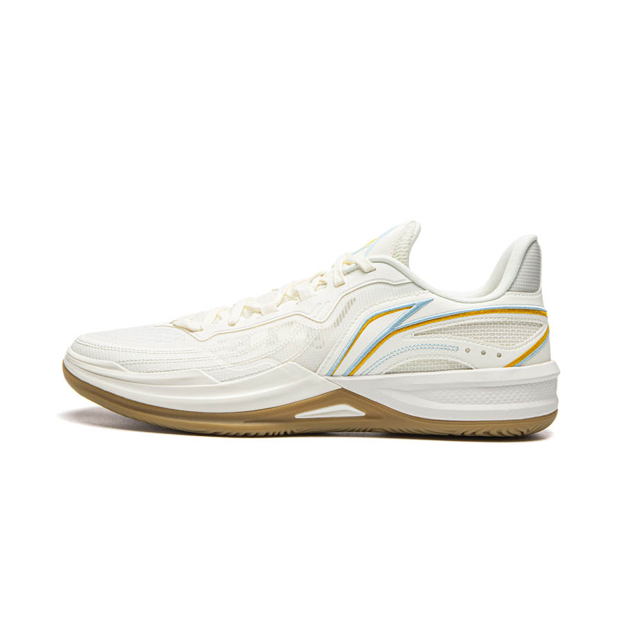 Li-Ning Li Ning Assassin's Creed 2V2 Low top Performance Basketball Shoes Men's Ivory