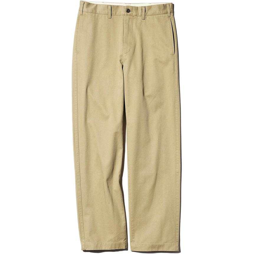 UNIQLO SS26 Casual Pants Men's Camel Moderate Straight Fit Pants