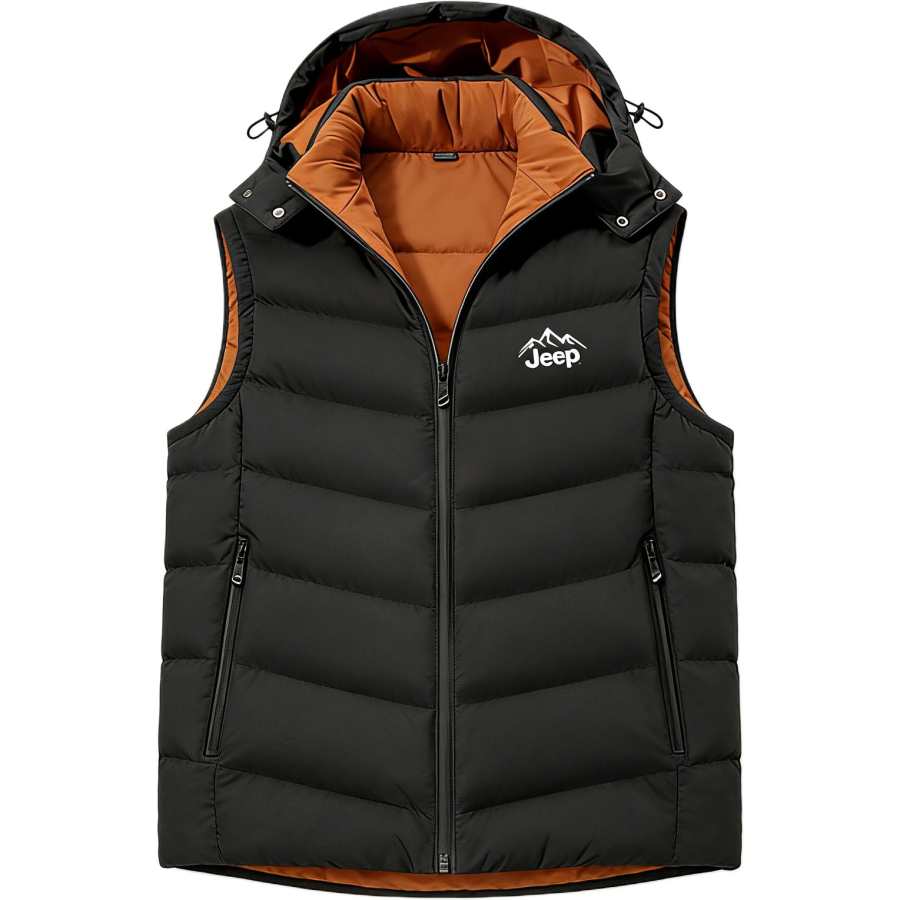 Jeep Vests Unisex Hooded Non Detachable Other