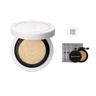 Red Earth White Cushion Liquid Foundation Moisturizing Concealing Hydrating 1 2G With Refill Pack