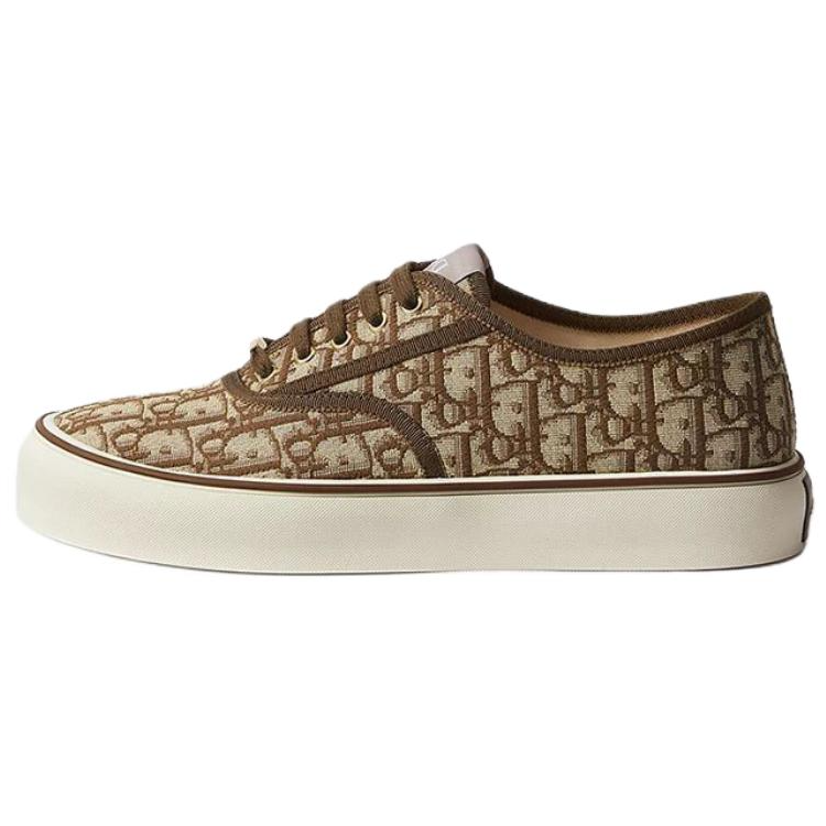 DIOR DIOR Saltwind Low top Canvas Shoes Unisex Brown