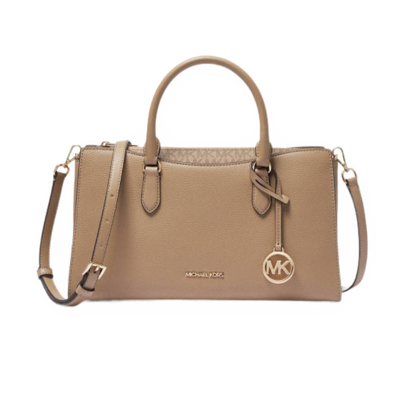 MICHAEL KORS MICHAEL KORS Split Cow Leather Handbag Medium Women's Camel
