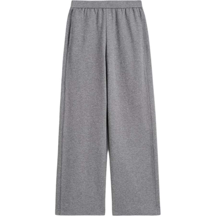 COS Knitted Sweatpants Women's Gray Moderate Wide Leg Pants