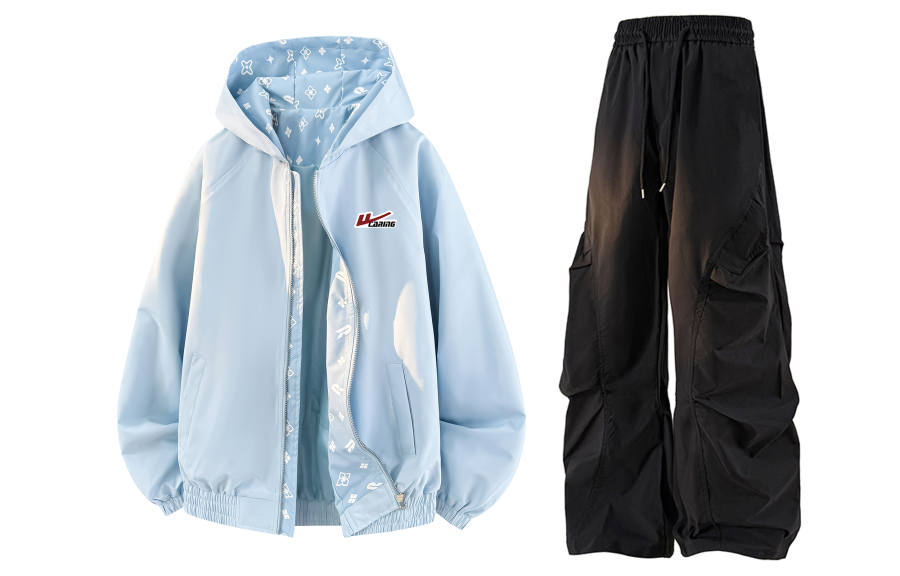 WARRIOR Warrior Windbreaker Jacket Clothing Sets Unisex