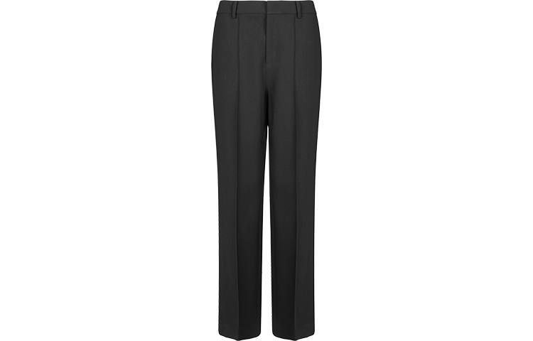 URBAN REVIVO Casual Pants Women's Jet Black Moderate Bootcut Pants