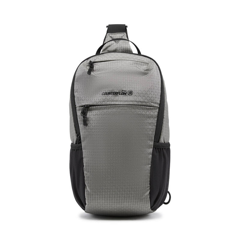 Li-Ning Li Ning Polyamide Sling Bag Unisex Ore Gray