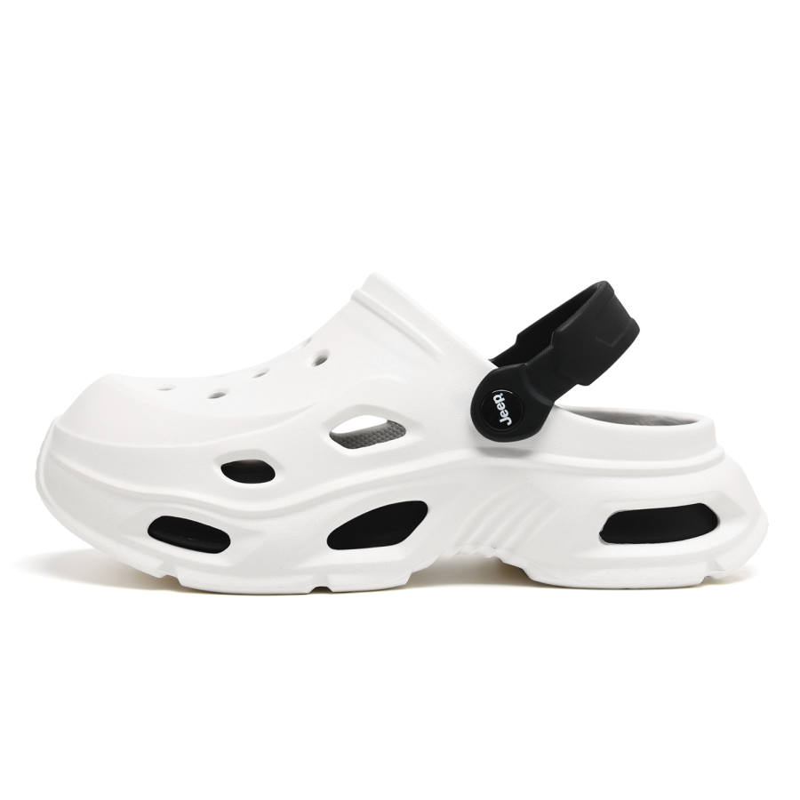 Jeep Jeep EVA Clogs Men's White Black