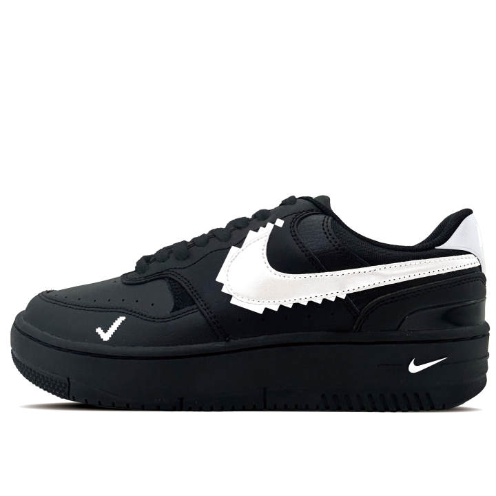 Nike Nike Gamma Force Sharp White Synthetic Leather Abrasion Resistant Abrasion Resistant Low top Skateboard Shoes Unisex