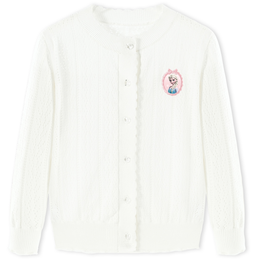 Disney Sweater White Children Aged 3 7 Years Old