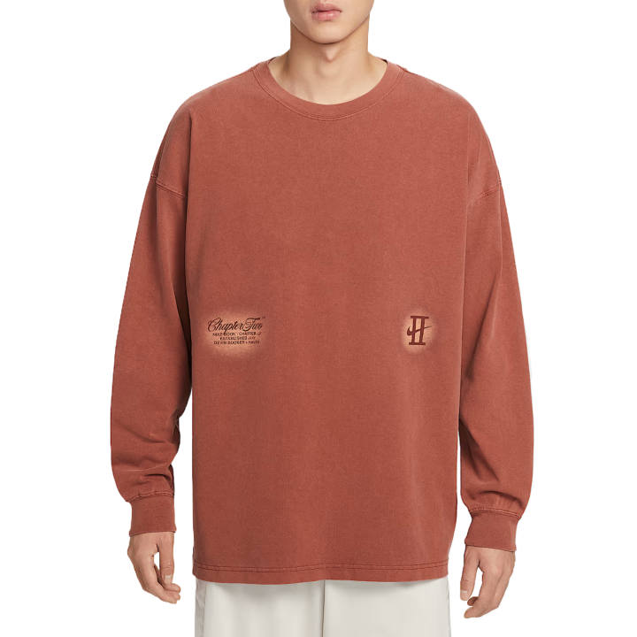 Nike Nike T Shirts Men's Light Yellow Umber Crew Neck Moderate