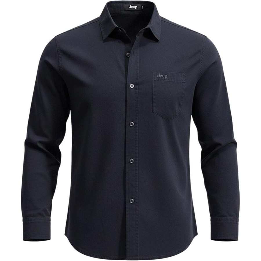 Jeep Jeep Shirts Unisex Lapel Moderate Workwear