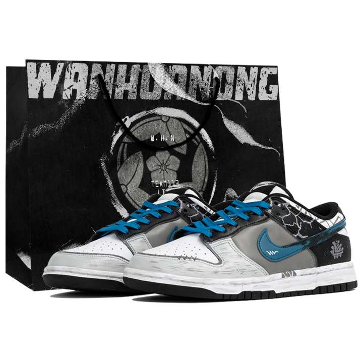 Nike Nike Dunk Skateboard Shoes Men's Low Top Black/White