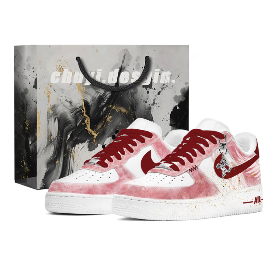 Nike Nike Air Force 1 Shopping Bag, Xiyano Red Flame CNY Horse Year Collection, New Year's Day Culture CH