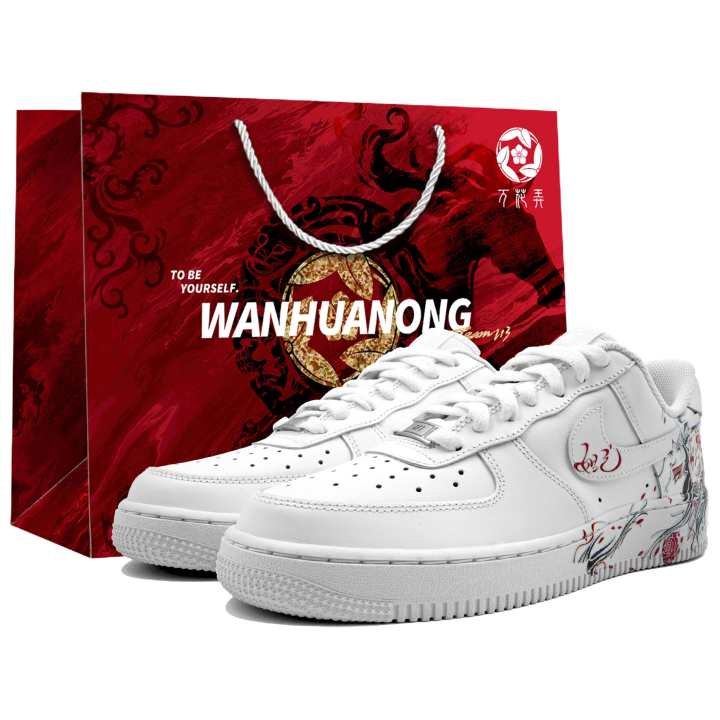 Nike Nike Air Force 1 Low top Skateboard Shoes Unisex White