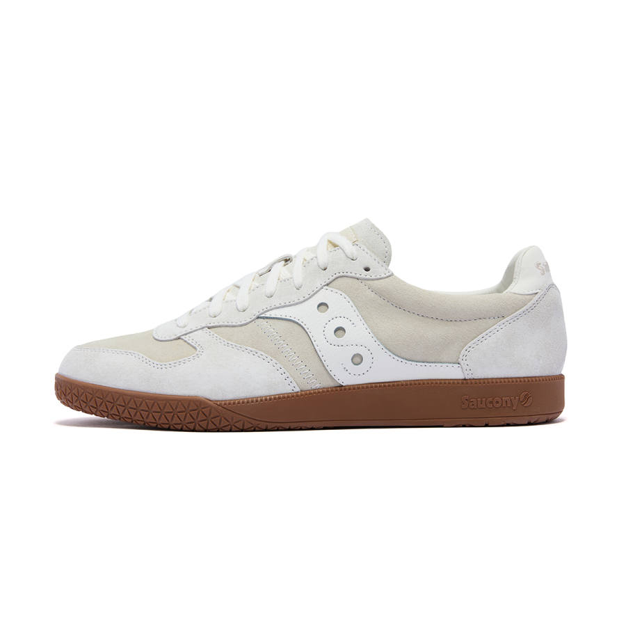 Saucony BULLET CT Slip Resistant Abrasion Resistant Slip Resistant Abrasion Resistant Skateboard Shoes Unisex Beige