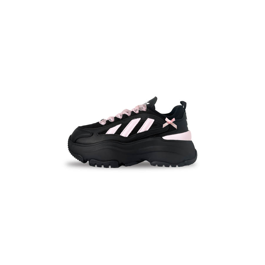 Adidas Originals OZGAIA Dark Night Pink Butterfly, Urban Chic Style Mesh, Synthetic Leather