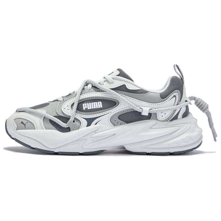 PUMA RS LITE Low top Chunky Sneakers Unisex Gray White