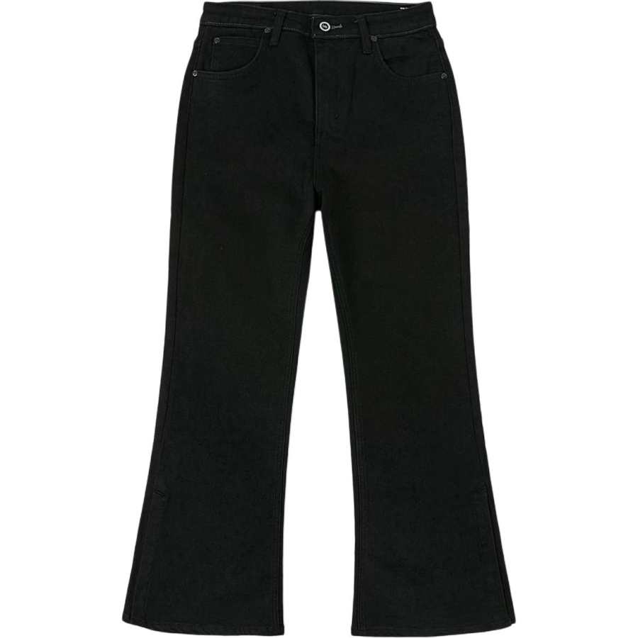 Lee Lee Jeans Women's Black Moderate Flared Pants