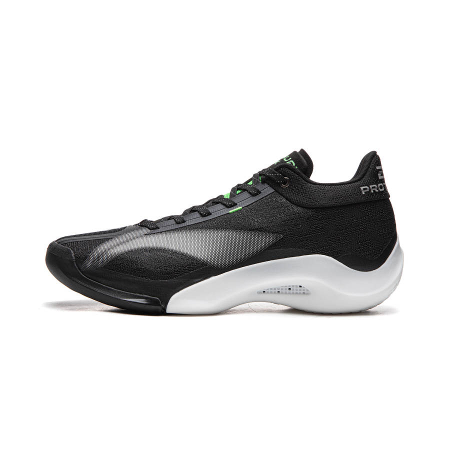 Li-Ning Li Ning Yushuai 20 Low top Basketball Shoes Men's Black Silver