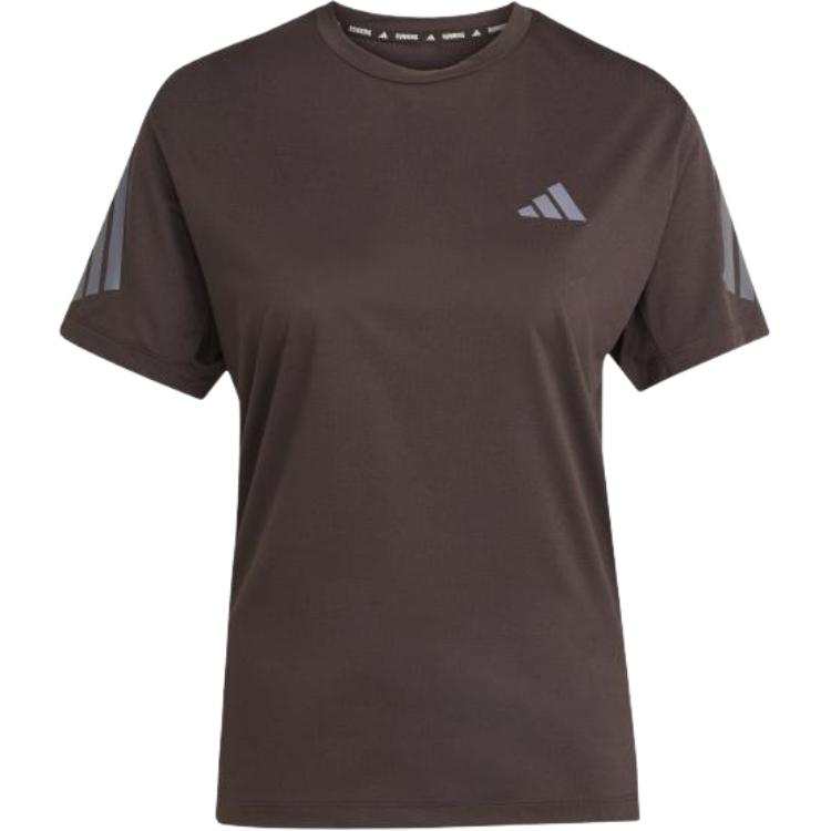Adidas Adidas Running T Shirts Women's Brown