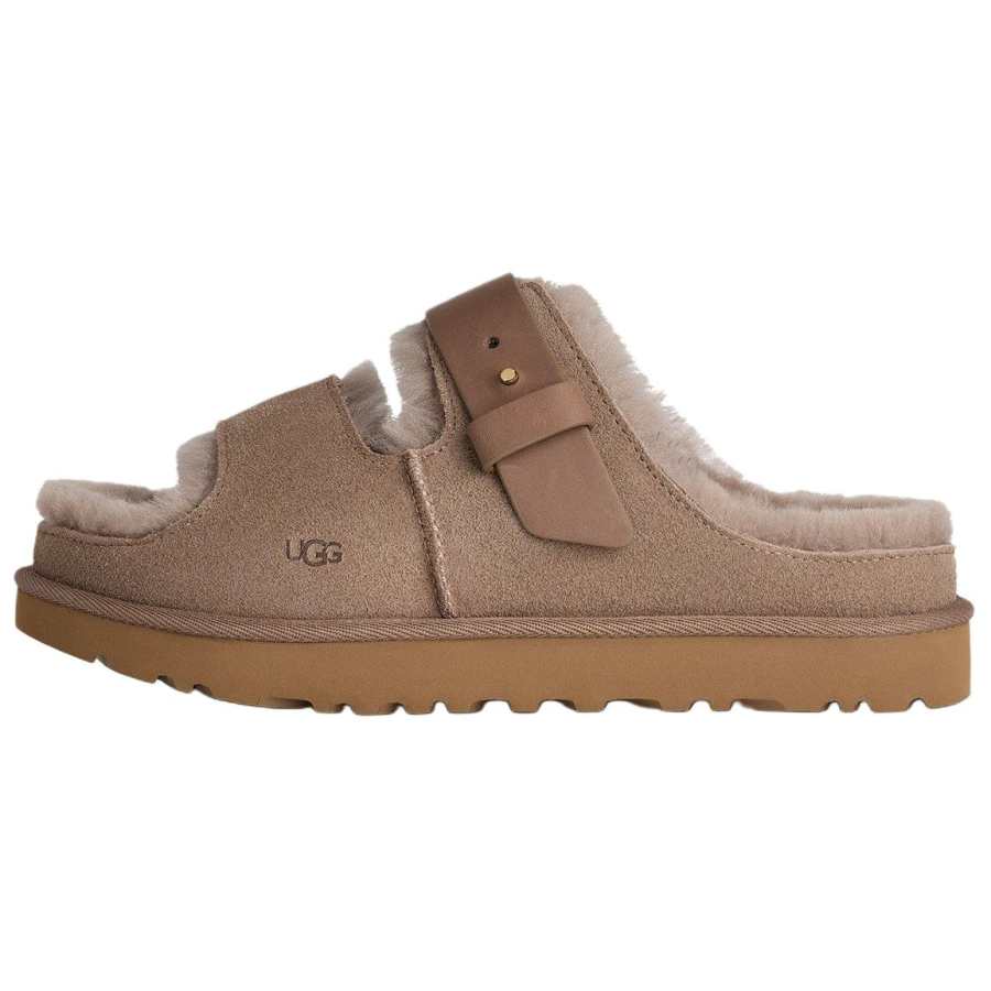 UGG EVA Abrasion Resistant Abrasion Resistant Slide Slippers Women's Reindeer Brown