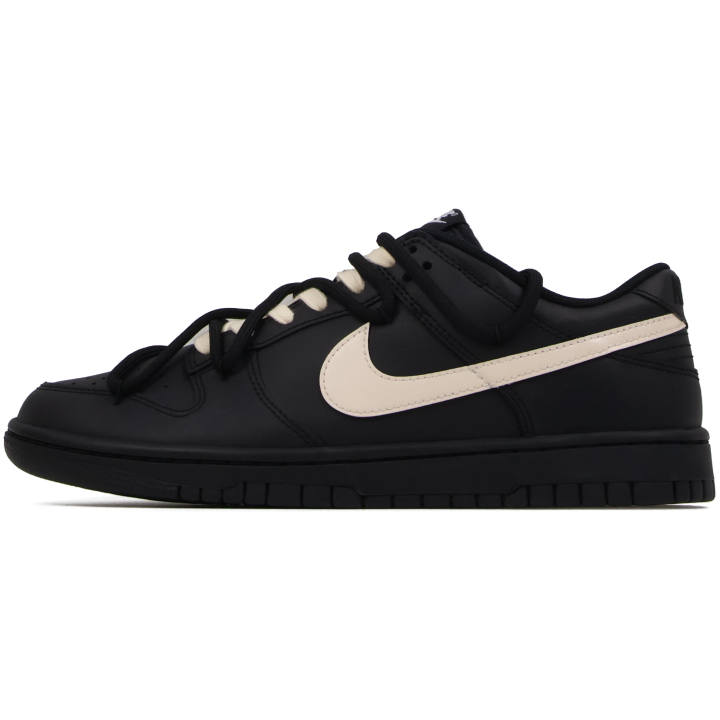 Nike Nike Dunk Abrasion Resistant Low top Skateboard Shoes Men's Black