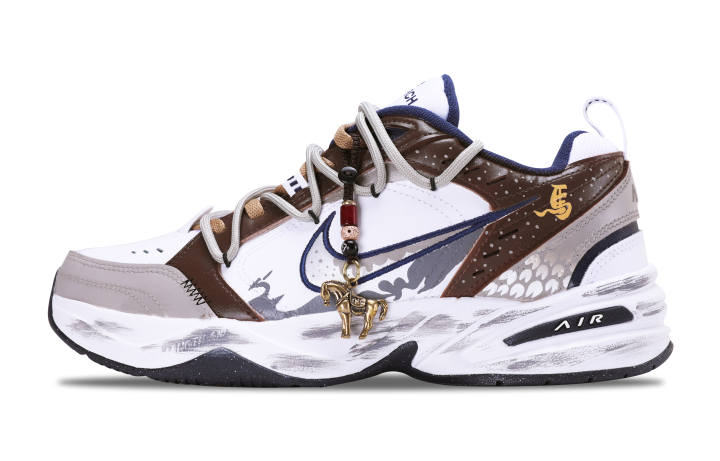 Nike Nike Air Monarch 4 Cushioning Abrasion Resistant Height Increasing Low top Chunky Sneakers Unisex