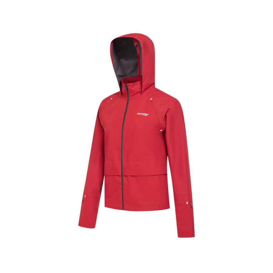 Saucony Jacket Women's Coffee Red Brown
