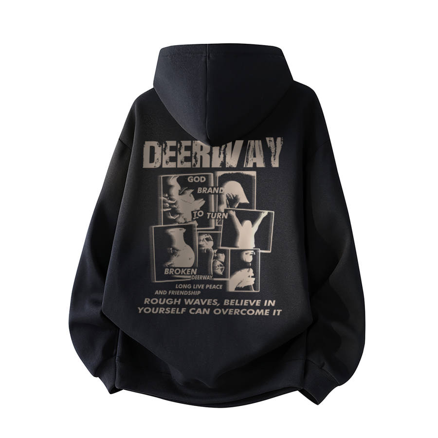 DEERWAY DEERWAY Sweatshirts Unisex Hooded Moderate Regular