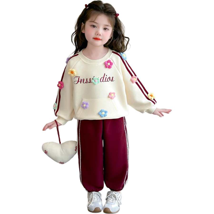 Lanza Casual Sportswear Spring Fall Apricot Children Aged 3 7 Years Old