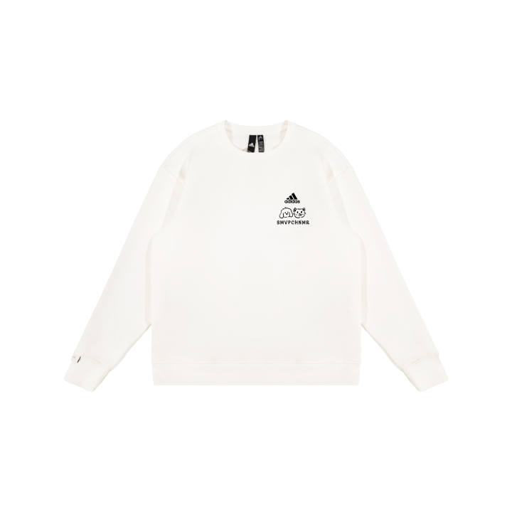 Adidas Adidas LABEL Sweatshirts Unisex Puppy Journal Crew Neck Moderate Regular