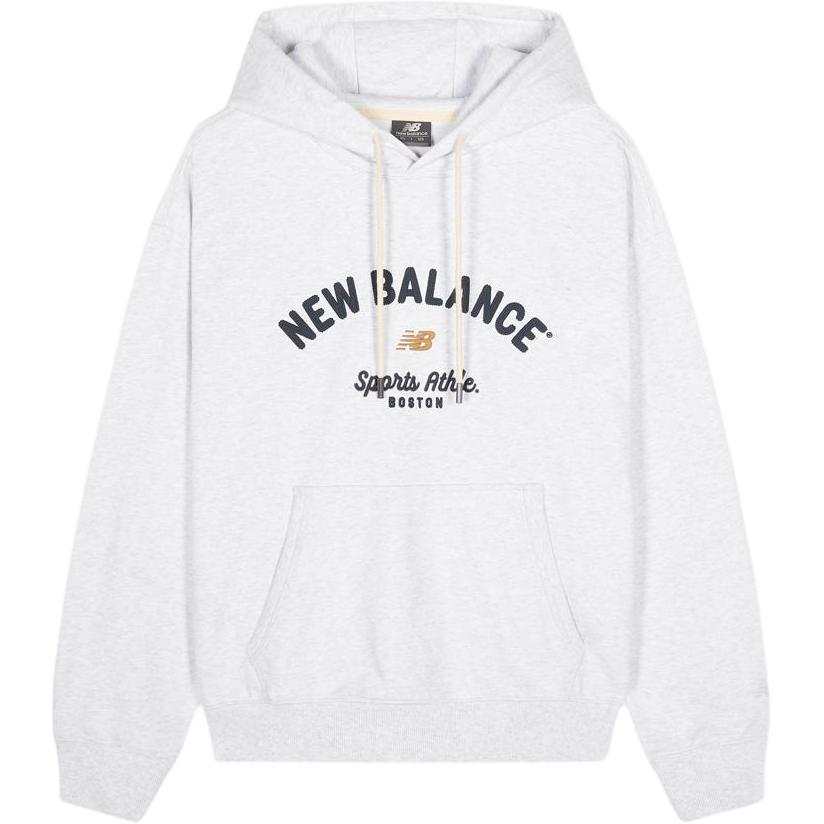 New Balance New Balance Sweatshirts Men's Light Gray Hooded Moderate