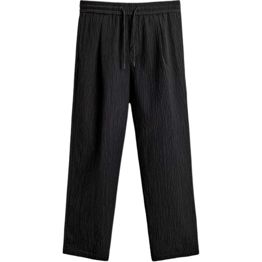 ZARA Casual Pants Men's Black Moderate Straight Fit Pants