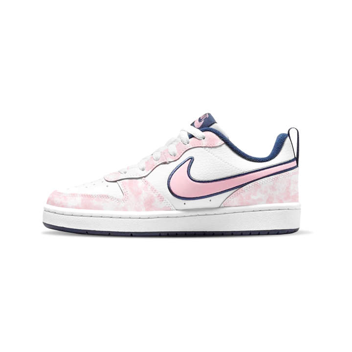 Nike Nike Court Borough Pink Cloud Smoke Cushioning Lightweight Cushioning Lightweight Low top Skateboard Shoes Women's Pink