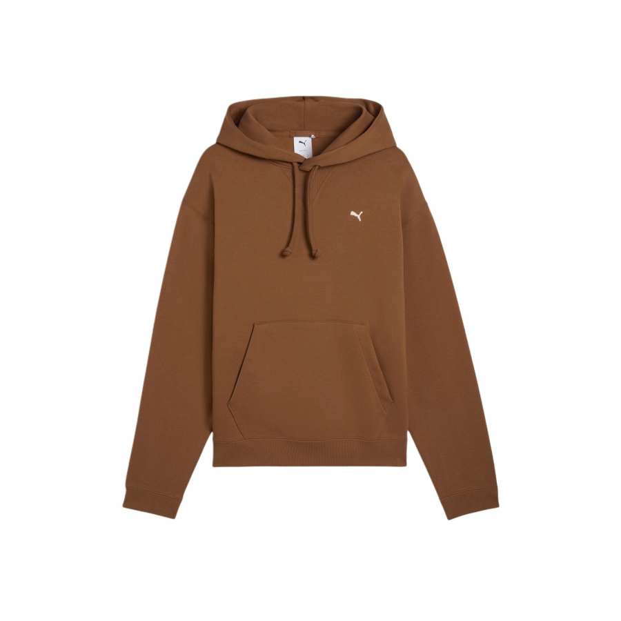PUMA Select ESSENTIALS Fleece Lined Thermal Loose Fit Knitted Fabric Sports Sweatshirt Men's