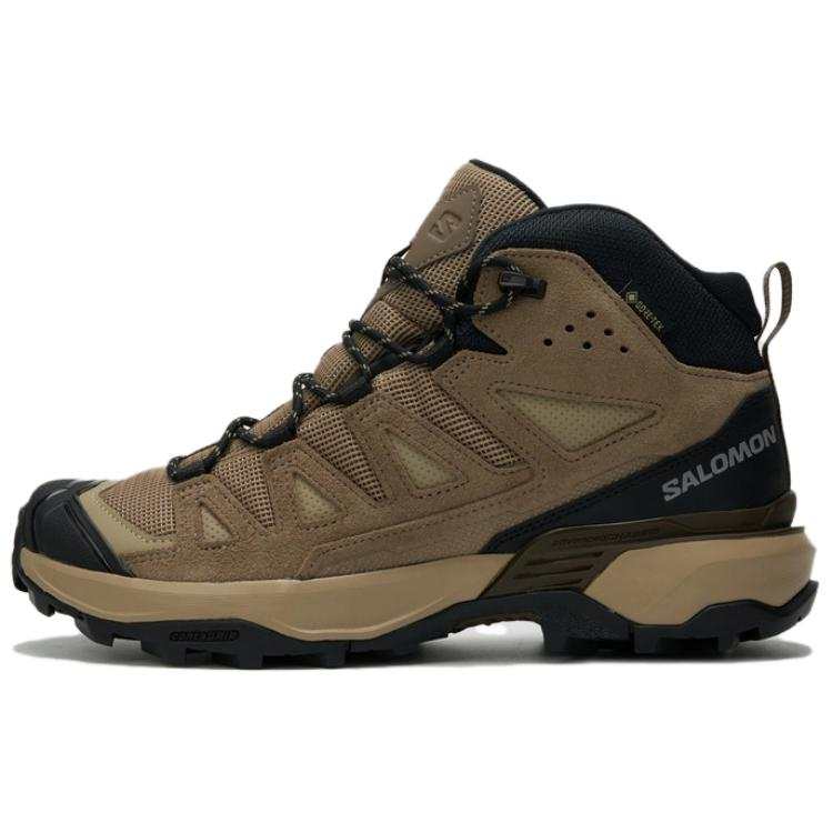 SALOMON X ULTRA 360 Mid top Hiking Shoes Men's Brown