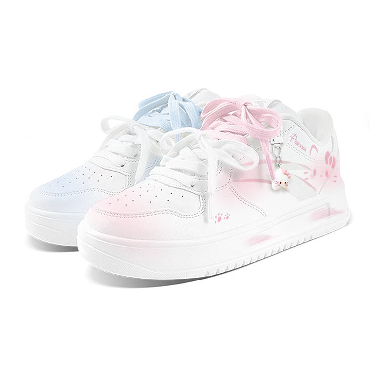 Anta Easy Artificial Leather Low top Skateboard Shoes Women's