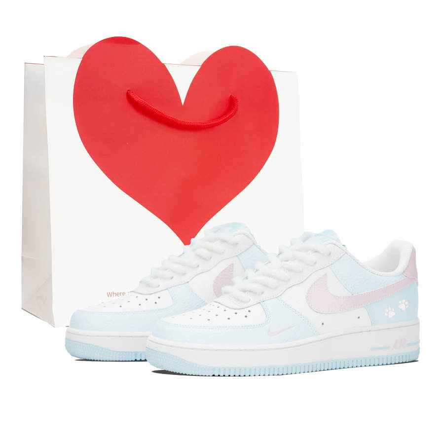 Nike Nike Air Force 1 Skateboard Shoes Women's Low Top Pink