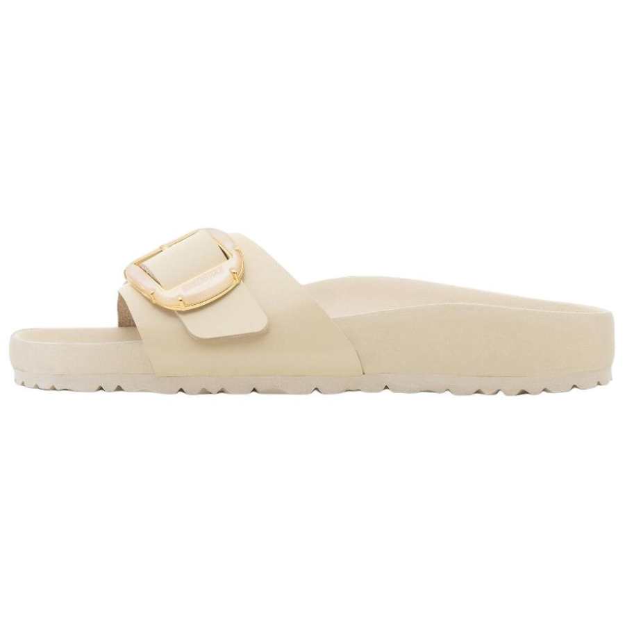 Birkenstock Madrid Big Buckle EVA Birkenstock Shoes Women's Ecru Narrow
