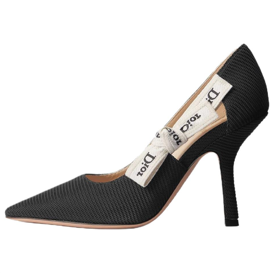 DIOR J'Adior Slim Heel High Heels 10cm Women's Black