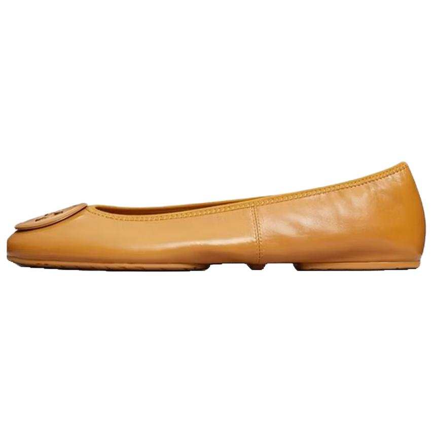 TORY BURCH Reva Sheepskin Casual Shoes Women's Walnut