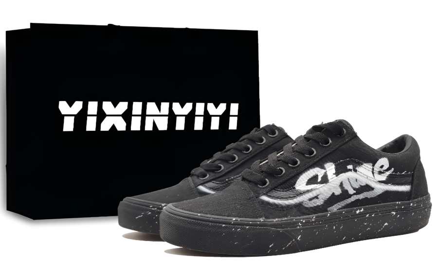 Vans Old Skool Low top Skateboard Shoes Unisex Snow